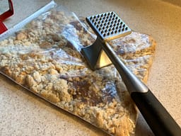 bag of crumbs